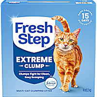 Fresh Step Extreme Clump Multi Cat Clumping Litter with Febreze Freshness