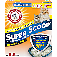 Arm & Hammer Fragrance Free Super Scoop Clumping Litter for Cats