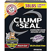 Arm & Hammer Clump & Seal Multi-Cat Odor Sealing Cat Litter
