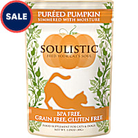 Soulistic Pureed Pumpkin Food Supplement for Cats & Dogs