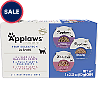 Applaws Natural Pot Multipack Fish Selection Wet Cat Food