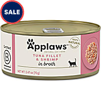 Applaws Natural Tuna with Shrimp in Broth Wet Cat Food