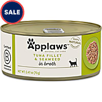 Applaws Natural Tuna with Seaweed in Broth Wet Cat Food