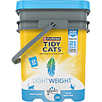 Tidy Cats Scented Light Weight Glade Clear Springs Low Dust Clumping Multi Cat Litter