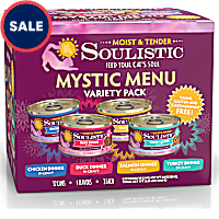 Soulistic Moist & Tender Mystic Menu Variety Pack Wet Cat Food