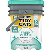 Tidy Cats Free & Clean Unscented Clumping Multi Cat Litter