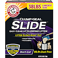 Arm & Hammer Clump & Seal Slide Multi-Cat Clumping Litter