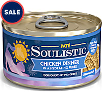 Soulistic Pate Chicken Dinner in a Hydrating Puree Wet Cat Food
