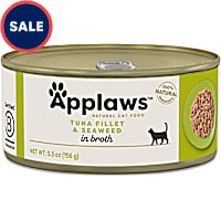 Applaws Natural Tuna Fillet with Seaweed in Broth Wet Cat Food