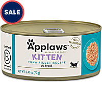 Applaws Natural Tuna Fillet in Broth Wet Kitten Food