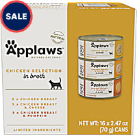 Applaws Natural Chicken Selection in Broth Multipack Wet Cat Food