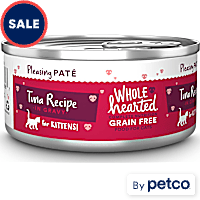 WholeHearted Grain-Free Tuna Recipe Pate Wet Kitten Food