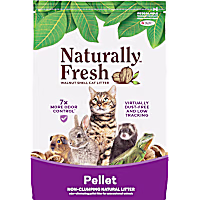 Naturally Fresh Pellet Formula Unscented Non-clumping Walnut Cat Litter