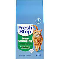 Fresh Step Non-Clumping Scented Cat Litter with Febreze Freshness