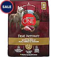 Purina ONE True Instinct with A Blend of Real Turkey and Venison Dry Dog Food