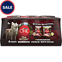 Purina ONE True Instinct Tender Cuts in Gravy Wet Dog Food Variety Pack