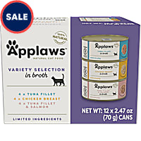 Applaws Limited Ingredient Variety of Flavors in Broth Canned Wet Cat Food