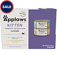 Applaws Limited Ingredient Variety Pack in Broth Canned Kitten Food