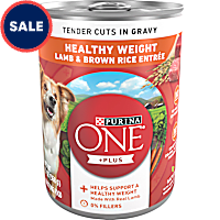 Purina ONE Plus Tender Cuts in Gravy Healthy Weight Lamb and Brown Rice Entree in Wet Dog Food