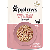 Applaws Limited Ingredient Tuna with Salmon in Broth Wet Cat Food