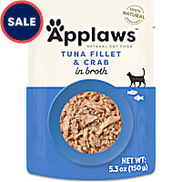 Applaws Limited Ingredient Tuna with Crab in Broth Wet Cat Food