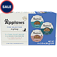 Applaws Limited Ingredient Multipack Fish Selection in Gravy Natural Wet Cat Food