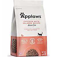 Applaws Limited Ingredients, Grain Free Chicken with Salmon Recipe Complete Dry Adult Cat Food