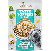Applaws Taste Toppers Tuna Fillet with Pumpkin, Chickpeas and Kale in Broth Natural Wet Dog Food