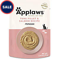 Applaws Tuna Fillet and Salmon Mousse, Natural Wet Cat Food