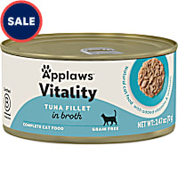 Applaws Vitality Tuna Fillet in Broth Natural Wet Cat Food