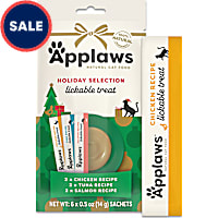 Applaws Holiday Selection Puree Treats for Cats Variety Pack