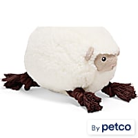 YOULY Easter Sheep Plush Rope Dog Toy