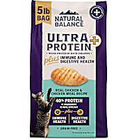 Natural Balance Ultra Protein Immune and Digestive Health Real Chicken & Chicken Meal Plus Dry Cat Food