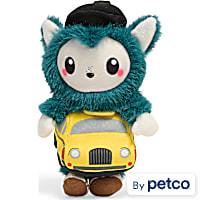 YOULY Taxi Monster Plush Dog Toy Charm
