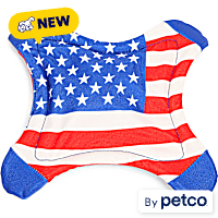 YOULY American Flag Flyer Dog Toy