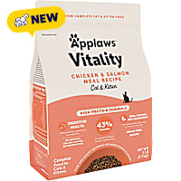 Applaws Vitality Complete & Balanced Chicken and Salmon Meal Recipe Adult Dry Cat Food