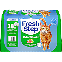 Fresh Step Odor Shield Multi Cat Clumping Litter with Gain Scent