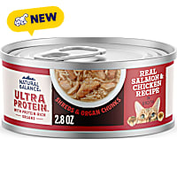 Natural Balance Ultra Protein Salmon & Chicken Recipe in Broth Wet Cat Food