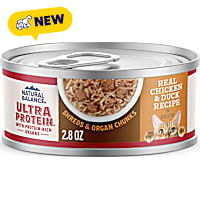 Natural Balance Ultra Protein Chicken & Duck Recipe in Broth Wet Cat Food