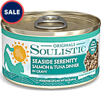 Soulistic Originals Seaside Serenity Salmon & Tuna Dinner in Gravy Wet Cat Food