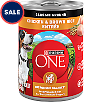 Purina ONE Classic Ground Chicken & Brown Rice Entree Adult Wet Dog Food