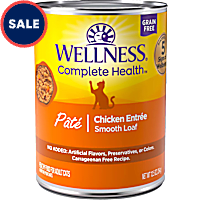 Wellness Complete Health Grain Free Chicken Entree Pate Wet Cat Food