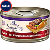 Wellness CORE Signature Selects Natural Grain Free Chunky Beef & Chicken Wet Cat Food