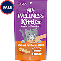 Wellness Kittles Crunchy Natural Grain-Free Chicken & Cranberry Cat Treats