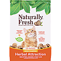 Naturally Fresh Herbal Attraction Quick-Clumping Natural Walnut Cat Litter