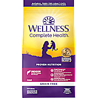 Wellness Complete Health Natural Grain Free Indoor Salmon & Herring Meal Recipe Dry Cat Food