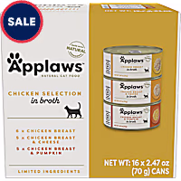 Applaws Natural Chicken Selection in Broth Multipack Wet Cat Food