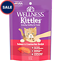 Wellness Kittles Natural Grain Free Salmon & Cranberries Cat Treats