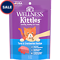 Wellness Kittles Crunchy Natural Grain Free, Tuna & Cranberries Cat Treats