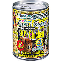 Gentle Giants Non GMO Chicken Dog and Puppy Can Food